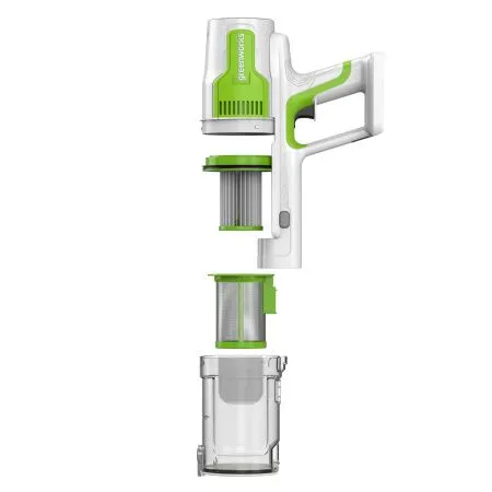 Пылесос вертикальный аккумуляторный Greenworks 24V SV24532 (без АКБ и ЗУ) купить в Минске