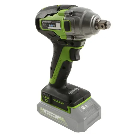 Гайковерт ударный аккумуляторный Greenworks 24V GD24IW400 (без АКБ и ЗУ) купить в Минске