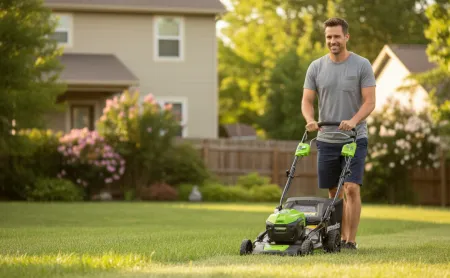 Газонокосилка аккумуляторная GreenWorks GD40LM46SPK4 купить в Минске
