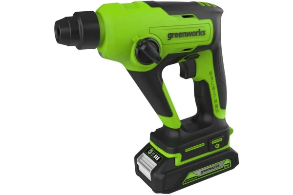 Перфоратор аккумуляторный Greenworks GD24SDS1K2 купить в Минске